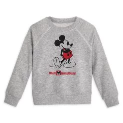 Mickey Mouse Classic Sweatshirt For Kids – Walt Disney World – Gray
