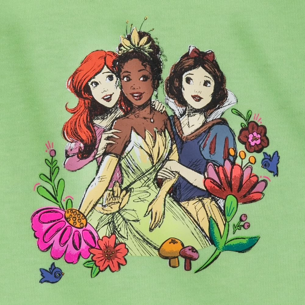 Disney Princess Fashion T-Shirt For Girls - Image 2
