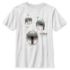 Boba Fett Helmet T-Shirt For Kids – Star Wars