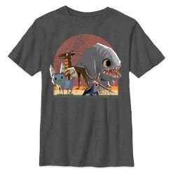 Star Wars: Galaxy Of Creatures Heathered T-Shirt For Kids