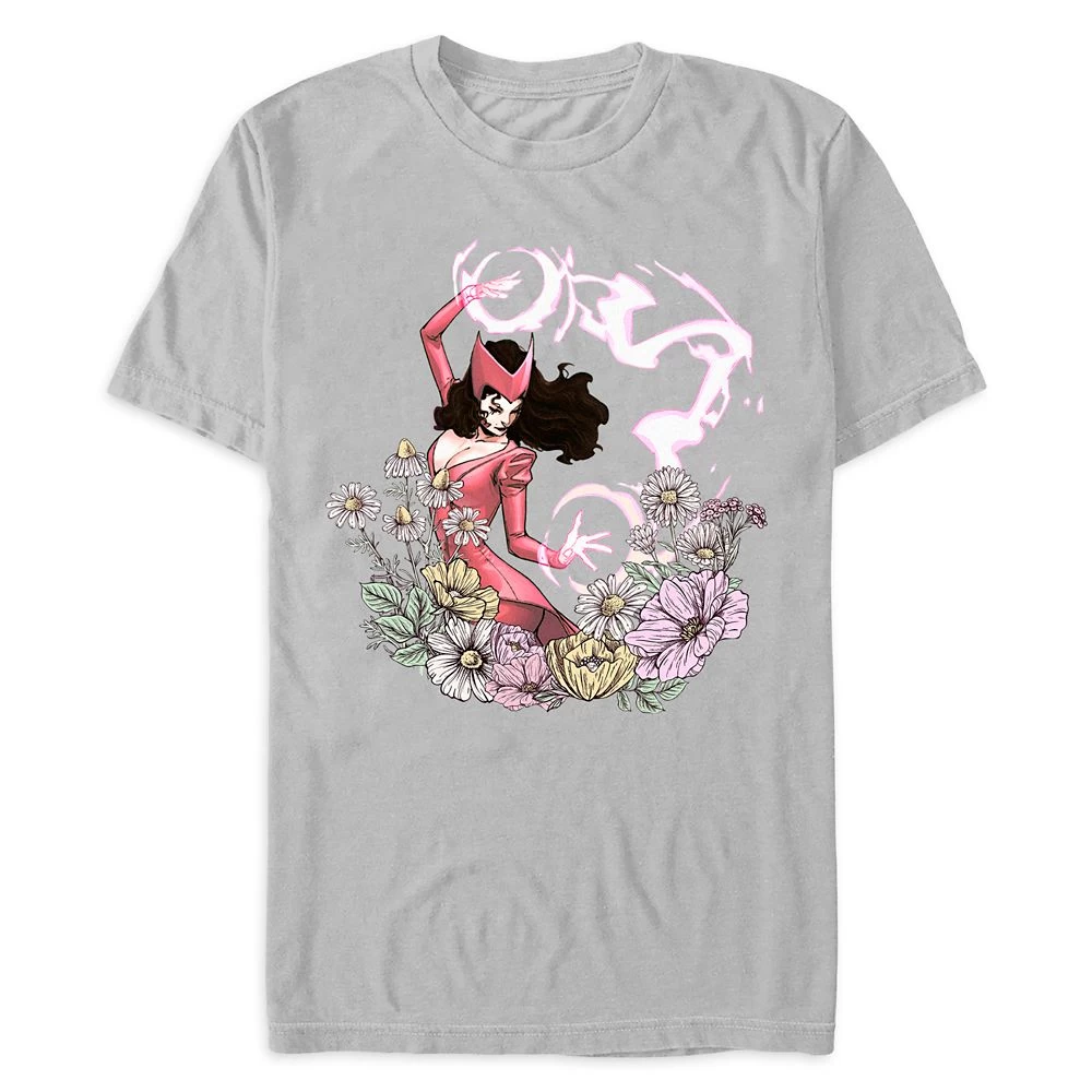 Scarlet Witch Floral T-Shirt For Adults