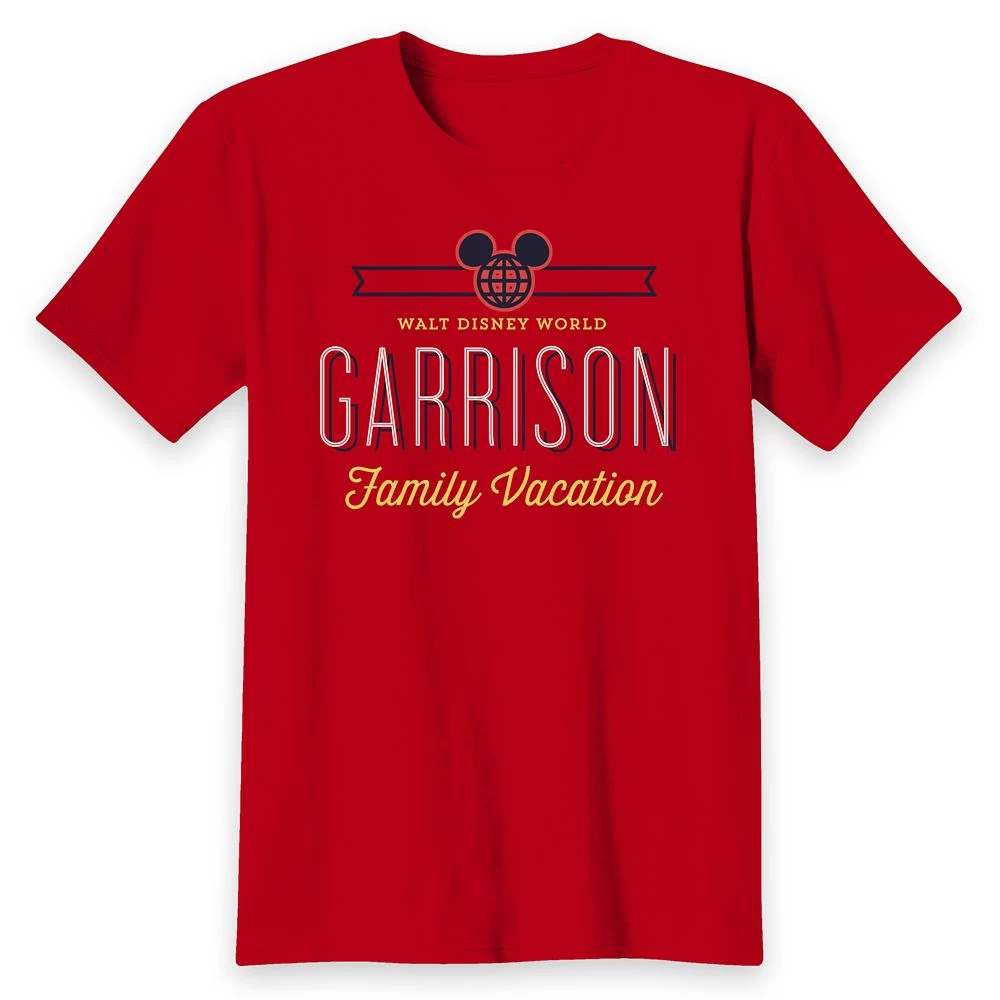 Adults' Walt Disney World Family Vacation T-Shirt – Customized - Image 3