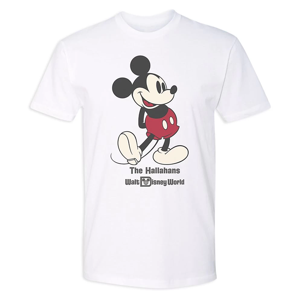 Adults' Walt Disney World Mickey Mouse Family Vacation T-Shirt – Customized - Image 4
