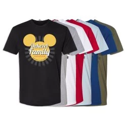 Kids' Walt Disney World Mickey Mouse Sunburst Family Vacation T-Shirt – Customized